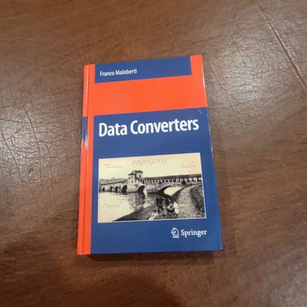 Data Converters by Franco Maloberti (English) Hardcover  @2008 Springer Book